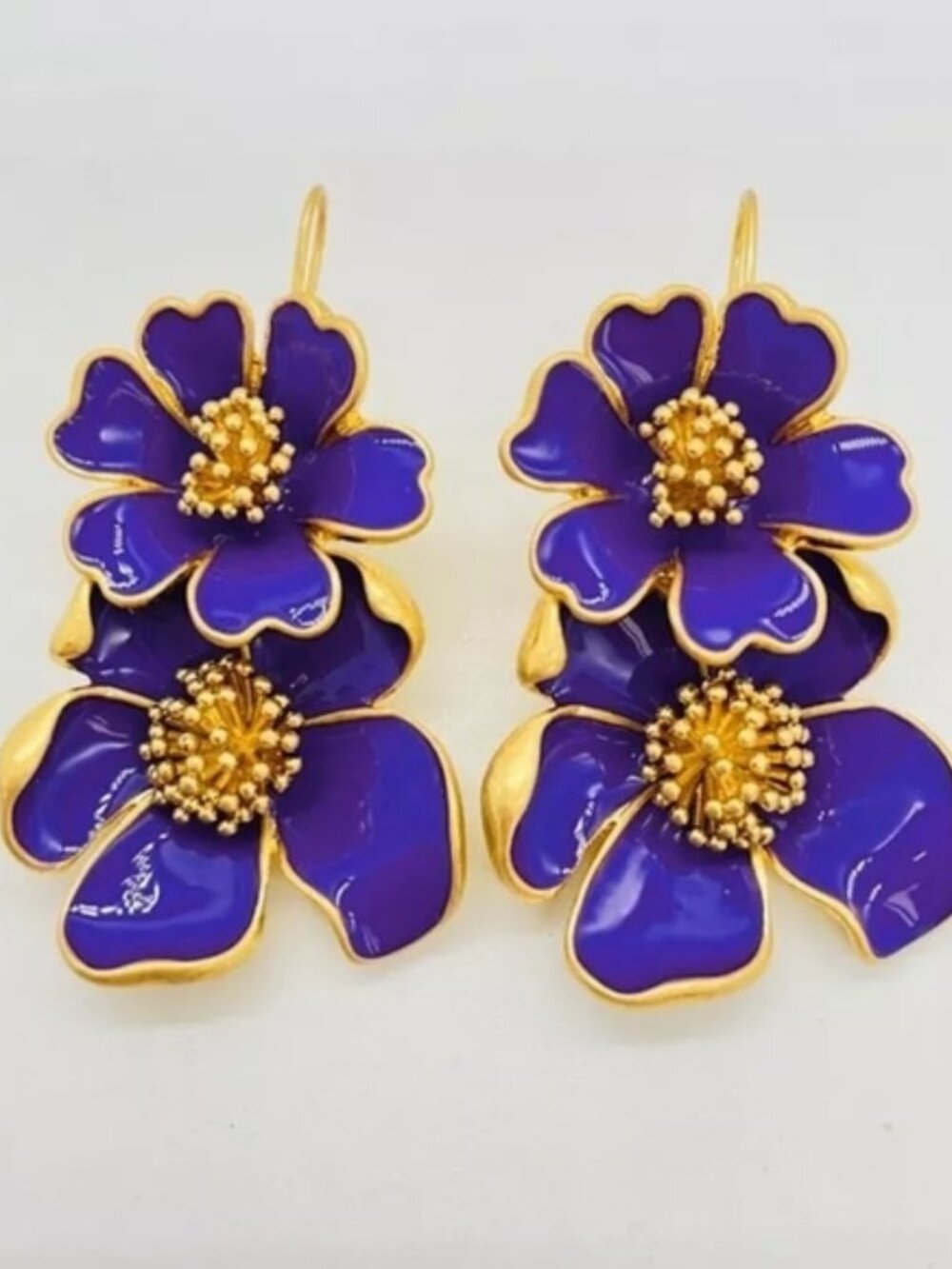 OSCAR DE LA RENTA Floral  Earrings